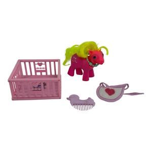 VTG 1986 My Little Pony G1 Baby Shady Beddy Bye Babies Playpen Accessories READ!